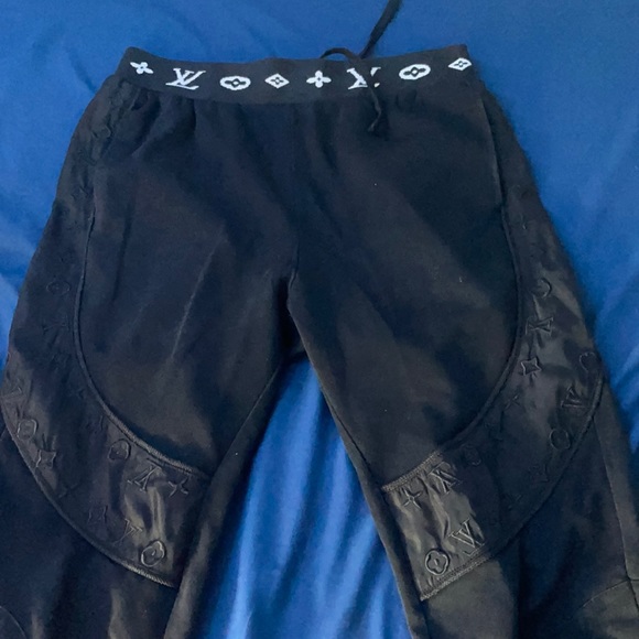 Louis Vuitton monogram joggers